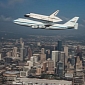 Endeavour Flying Over Houston [Photo]
