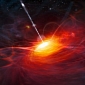 Enormous Water Mass Found Around Distant Quasar