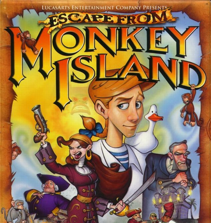 escape from monkey island ps2 iso