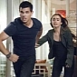 Exes Taylor Lautner and Lily Collins Are Barely Speaking to Each Other