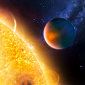 Exoplanetary Atmosphere Reveals Glowing Methane