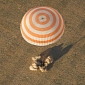 Expedition 32's Soyuz Capsule Landing [Photo]
