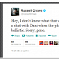 Experts Doubt That Russell Crowe’s Adult Picture Tweet Is the Work of Hackers (Updated)