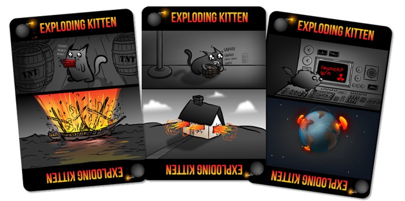 kickstarter exploding kittens