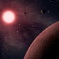 Extremely-Compact Star System Rendered in Artist's Image