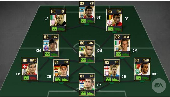 team of the year fifa 12