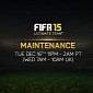 FIFA 15 Ultimate Team Is Down, Maintenance Lasts Until 12 GMT <em>UPDATED</em>