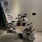 Fabraft Takes a Bike to the Streets and Demos How to Recycle Plastic by 3D Printing
