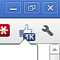 Facebook Has a Like Button Chrome Extension Too