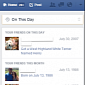Facebook Playing with New "On This Day" News Feed Tab