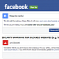 Facebook Says Facebook.com Might Be Malicious