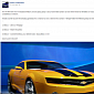 Facebook Scam: Chevrolet Camaro Competition