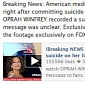Facebook Scam: Oprah Winfrey Dead, Commits Suicide After Recording Video