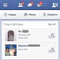Facebook Sticks Gift Shop and Birthdays on Top of the Mobile News Feed