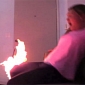 Fail: Girl Falls, Catches Fire While Doing the Miley Cyrus Twerk