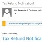 Fake Tax Refund Notification Tries to Steal Personal Info