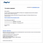 Fake “You Sent a Mobile Payment” PayPal Emails Used in Phishing Scam