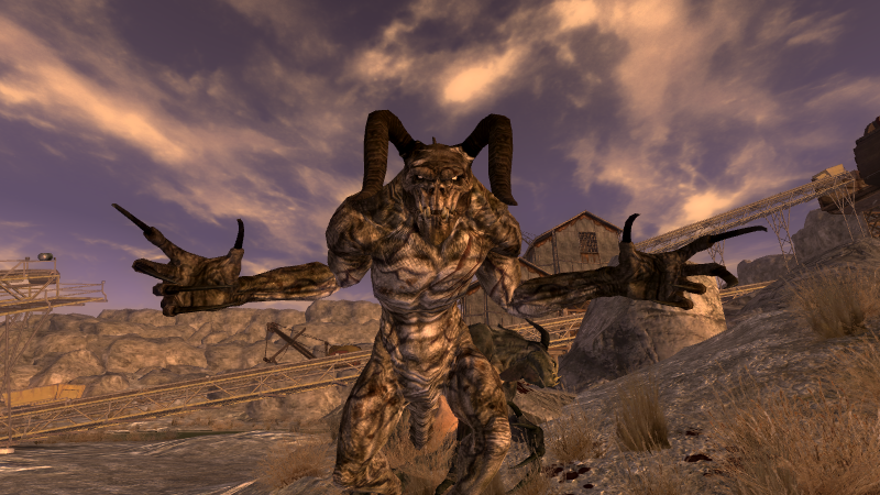 fallout new vegas deathclaw quarry