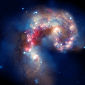 Famous Antennae Galaxies Get New Image