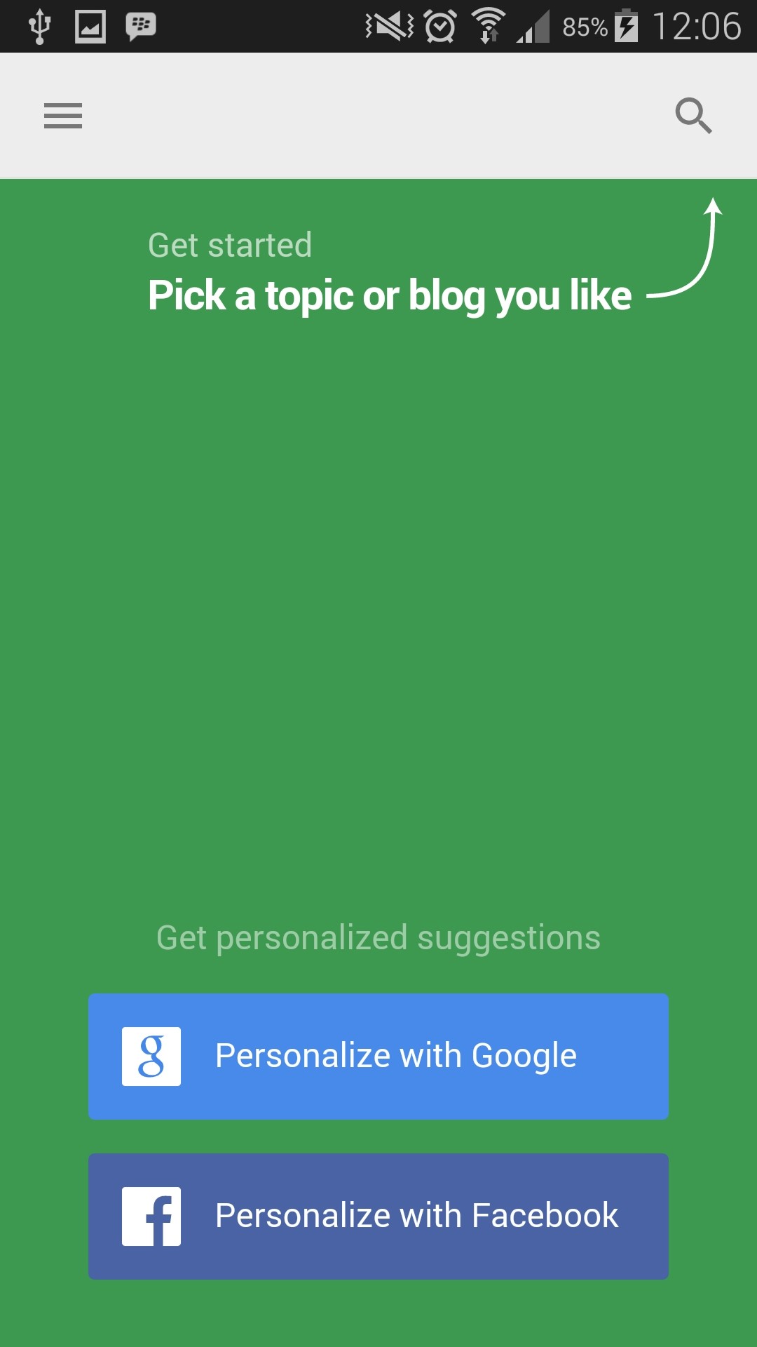 Feedly for Android Updated with Material Design UI Support, Facebook