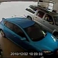 Female Driver Can't Back Out of the Garage – Video