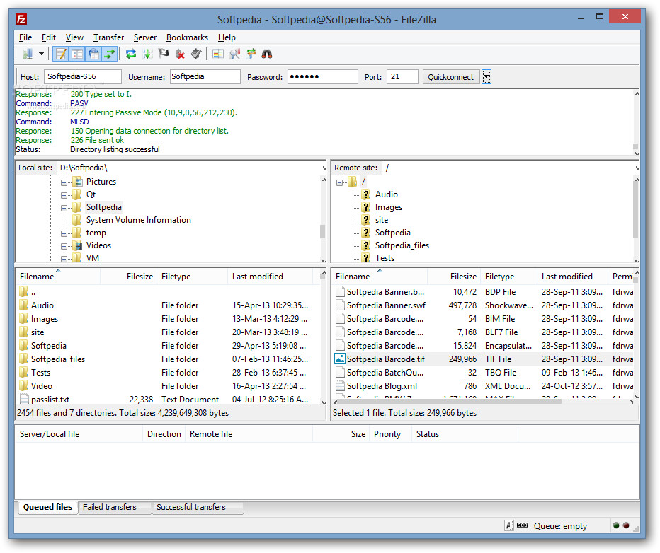 download the new version for android FileZilla 3.66.0 / Pro + Server
