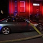 Firefighters Smash BMW's Windows to Extend Hose Towards Blaze