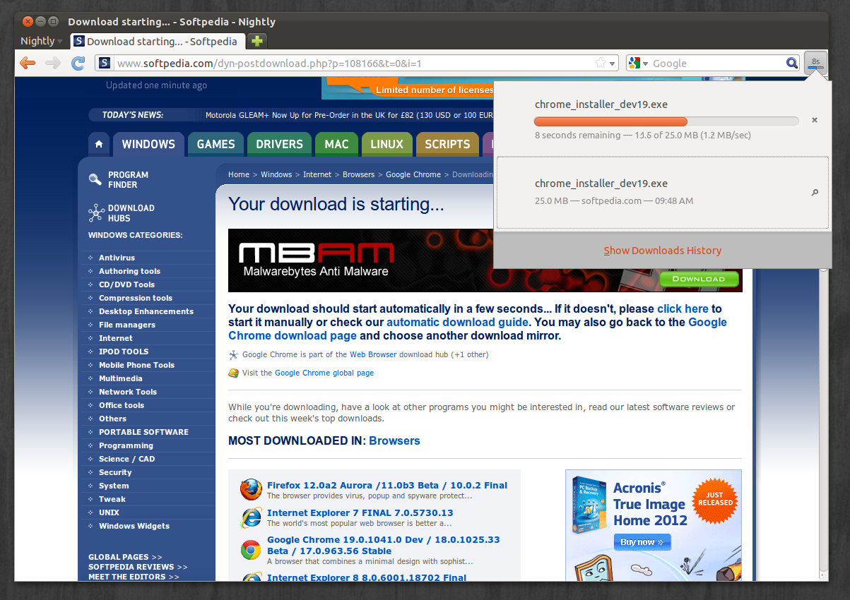 free download manager firefox 23