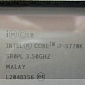 First Ivy Bridge Core i7-3770K Box Pictures Surface, Worse Overclocking Than Sandy Bridge