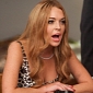First Look at Lindsay Lohan on “Glee”