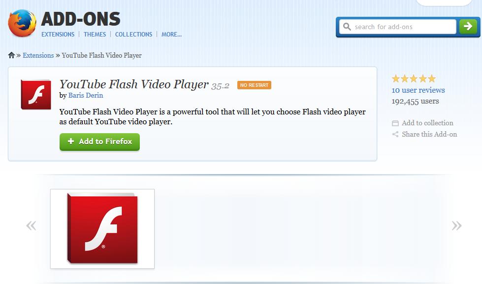 flash player download firefox