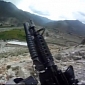 Footage from Afghanistan: U.S. Soldier Survives Machine Gun Attack