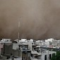 Four Dead As Massive Dust Storm Envelops the Iranian Capital, Tehran <em>AFP</em>
