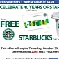 'Free Starbucks Vouchers' Facebook Scam