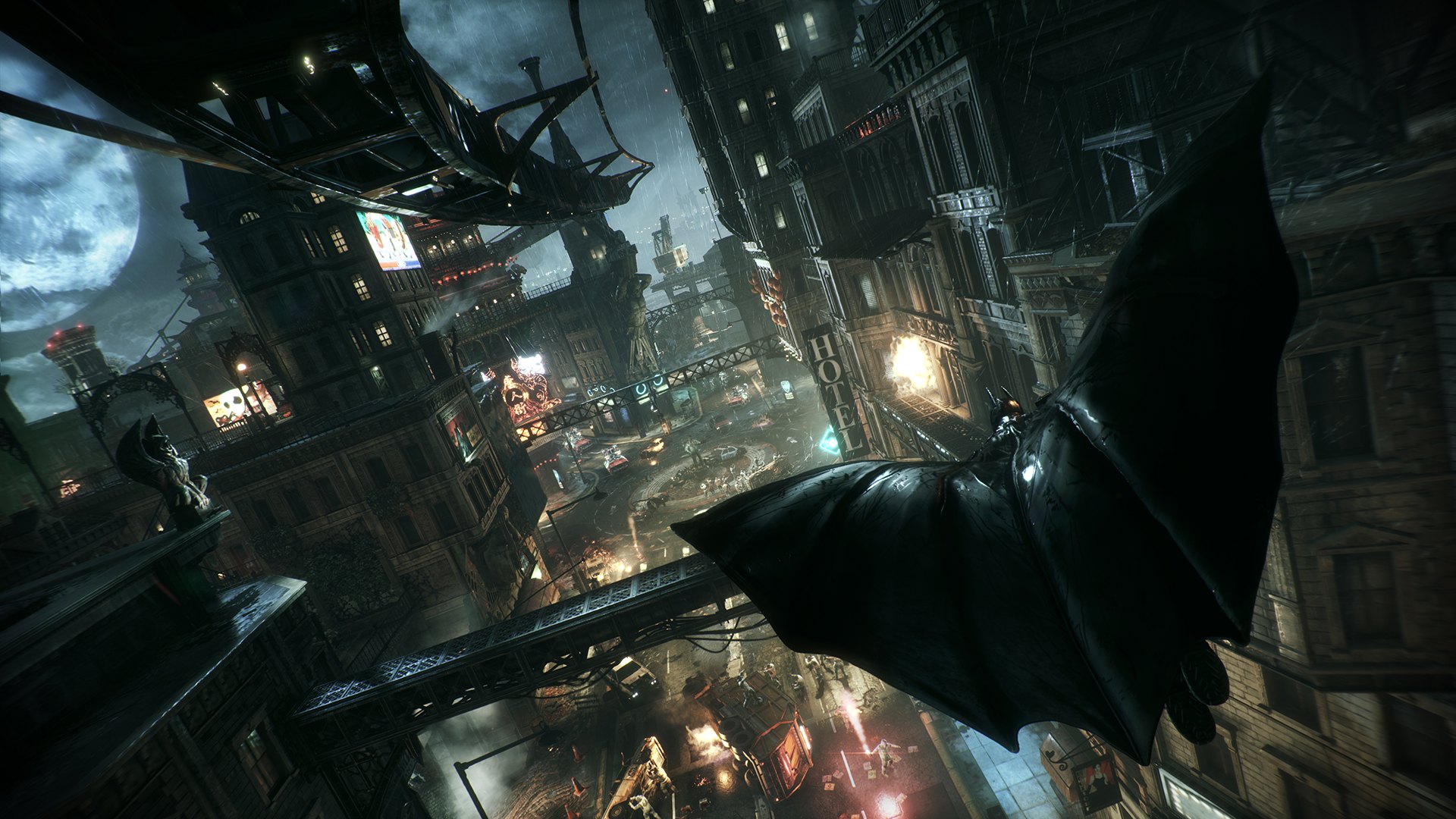 Batman: Arkham Knight – Batmobile Battle Mode PS4 Gameplay trailer