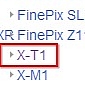Fujifilm X-T1 Listing Shows Up on Company's FAQ Website