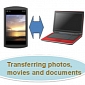Fujitsu Makes It Possible to Transfer Files to Phones Just by Filming the Screen