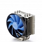 GAMMAXX S40, a CPU Cooler with a Bowl-Shaped Fan from Deepcool