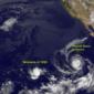 GOES-11 Images Tropical Cyclones in the Eastern Pacific