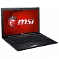 GP60 Gaming System from MSI Measures 15.6 Inches