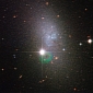 Galaxy Resembling Amorphous Cloud of Vapor Imaged