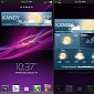 Galaxy S III and Galaxy Note II Taste the Xperia Z Launcher