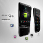 Galaxy Skin Concept Phone Sports Flexible AMOLED Screen