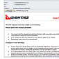 Gamarue Malware-Spreading Emails Purporting to Come from Qantas Spotted Again