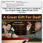 Gambling Sites Advertised via “Buy Your Dad a Cigar” Spam