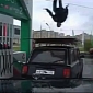 Gas Station Attendant Break Dances in Viral Video