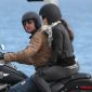 Gerard Butler Takes Jessica Biel for a Ride