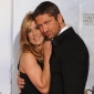 Gerard Butler and Jennifer Aniston Kissing at the Golden Globes Party