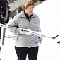 German Chancellor Angela Merkel Goes Skiing, Breaks Hip