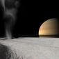 Geysers from Saturn's Moon Impede Measuring the Giant's Day Length